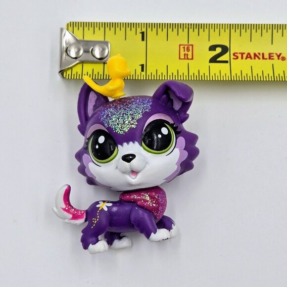 Littlest Pet Shop Dazzle Collier Collie Dog Pet Performers LPS Toy 2016 Read - Picture 9 of 9